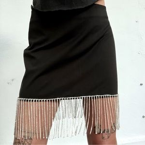 Beaded party skirt
